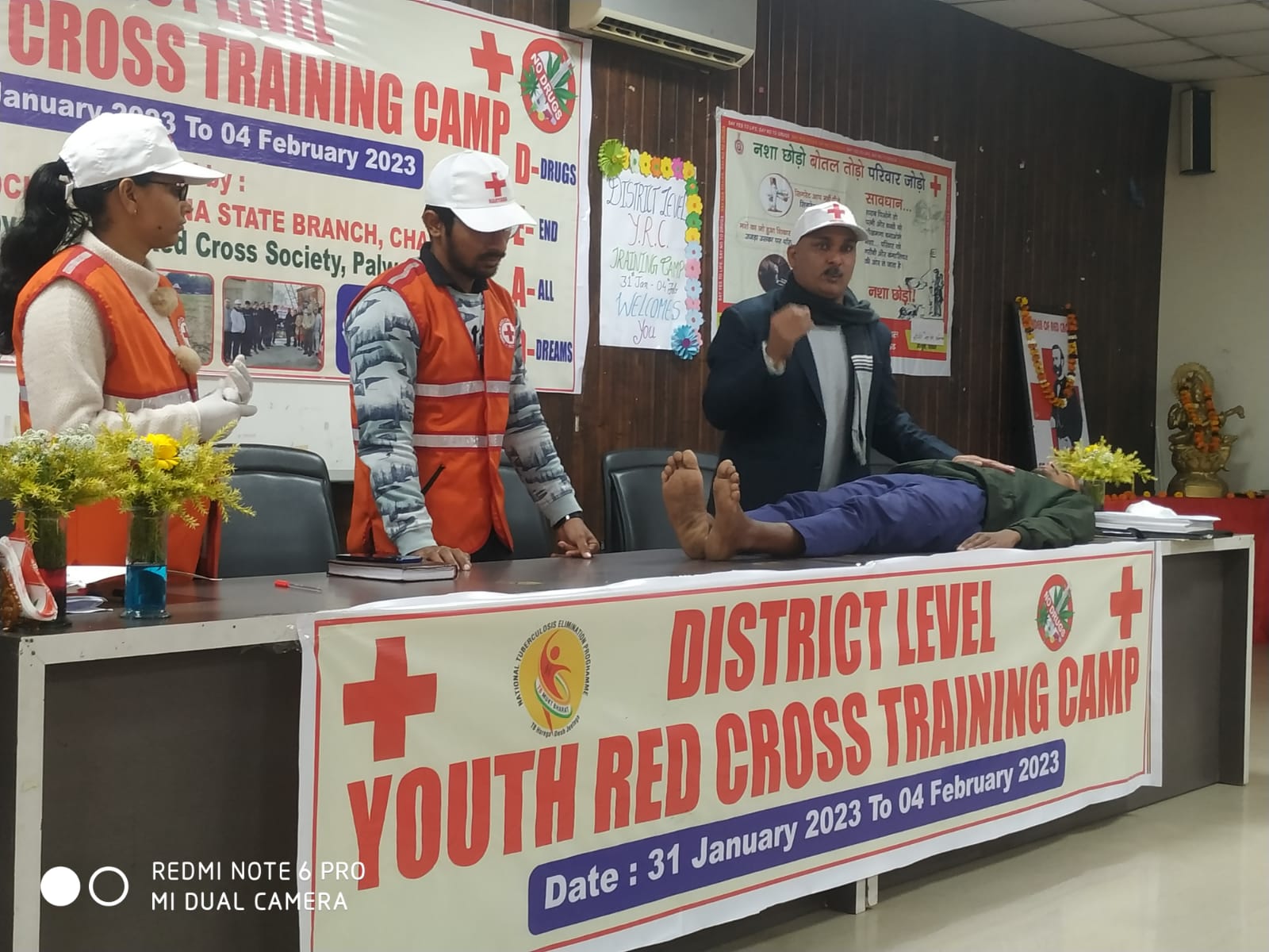 Five Day District Level YRC Traning Camp